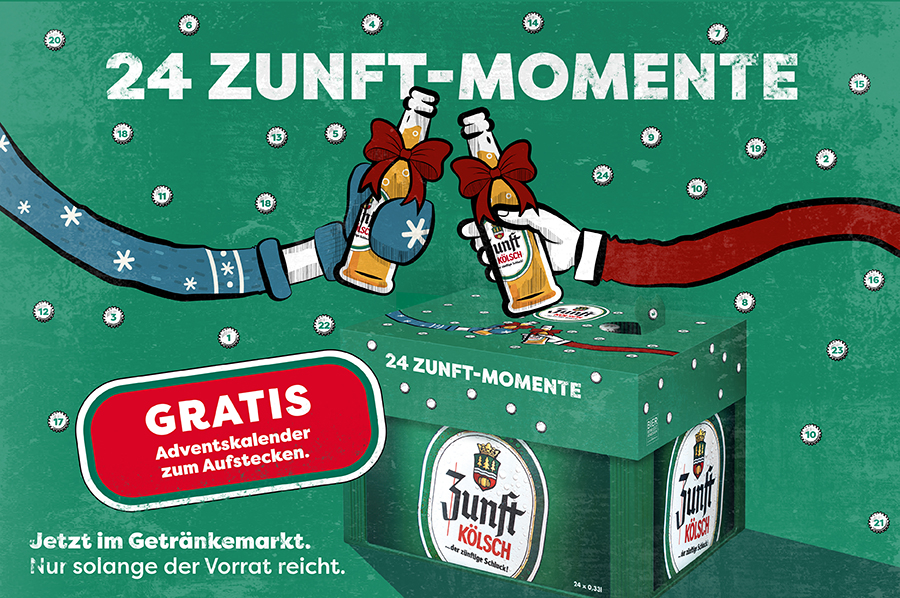 GEWINNSPIEL: Jetzt 24 Zunft Momente verschenken