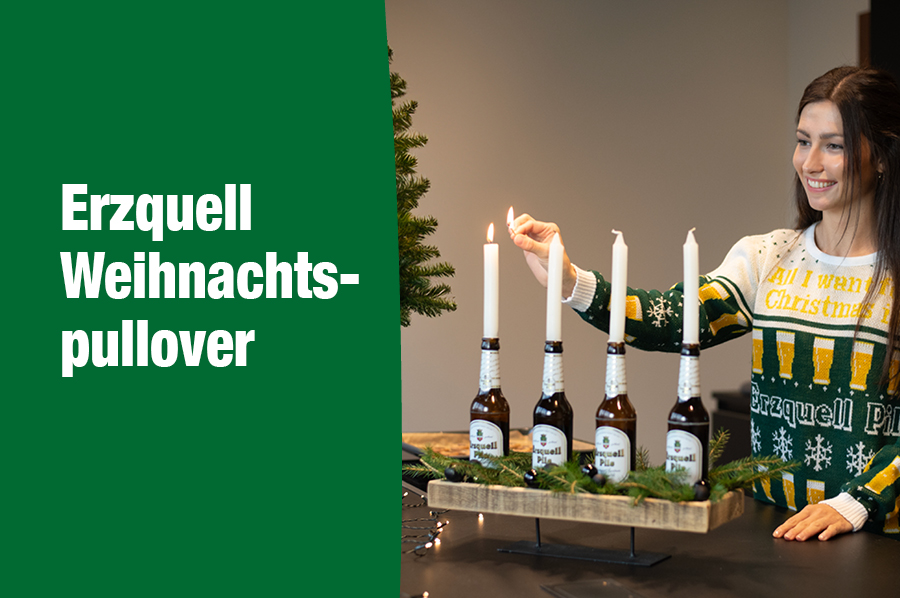 Die Erzquell Weihnachtspullover sind da!