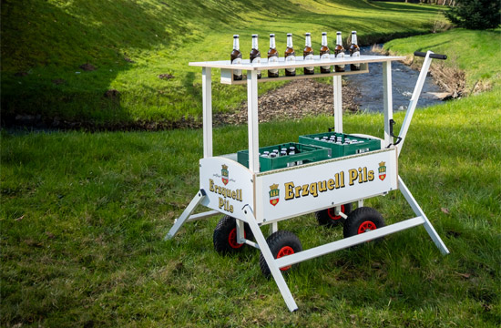 Erzquell Pils Bollerwagen 