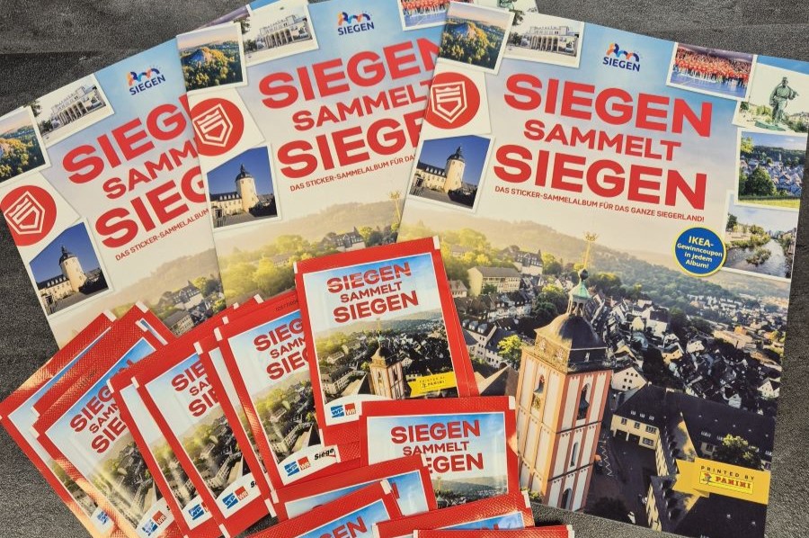 Siegen sammelt Siegen - Erzquell Brauerei Siegtal in exklusivem Panini-Album