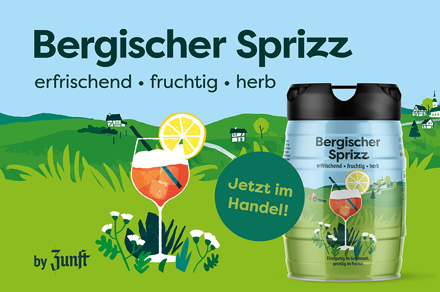 Bergischer Sprizz - ab sofort im Handel!