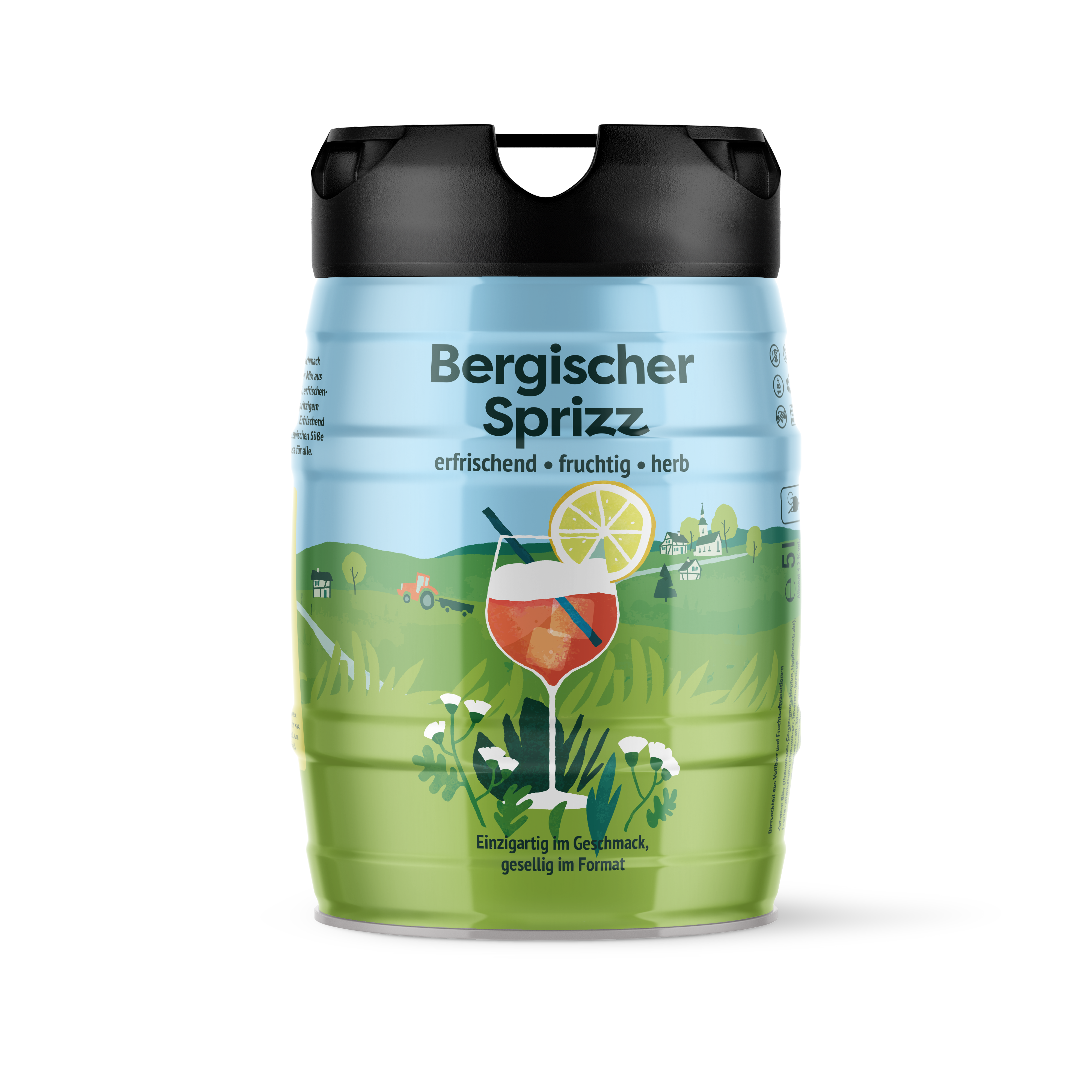 5 Liter Top KEG Partyfass