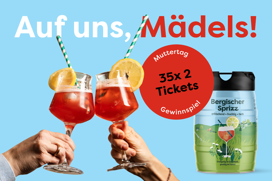 Bergischer Sprizz - Gewinnspiel Muttertag