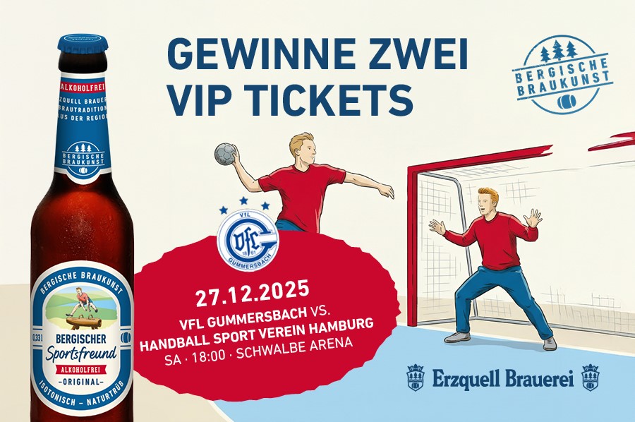Gewinnspiel VIP Tickets für den VfL Gummersbach