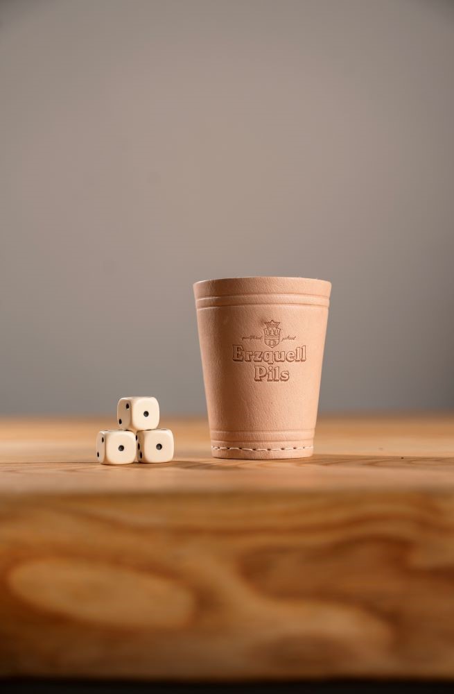 Erzquell Pils Würfelbecher