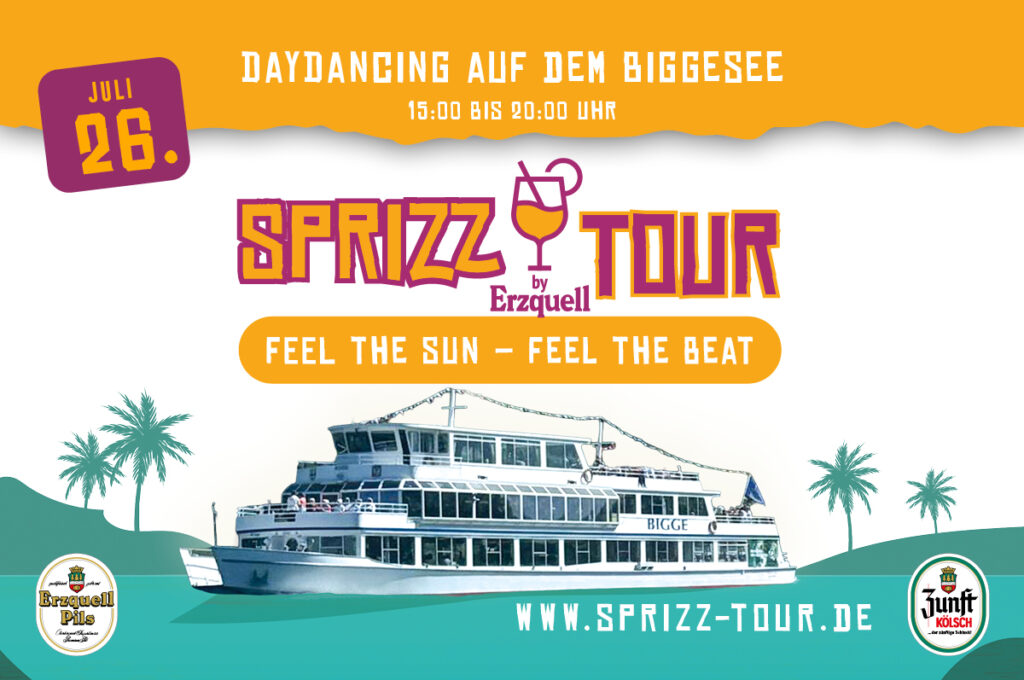 SPRIZZ-TOUR by Erzquell – Feel the Sun, Feel the Beat 🍹☀️