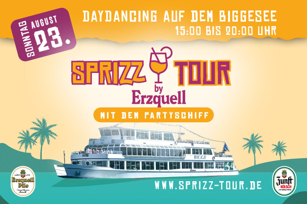 SPRIZZ-TOUR by Erzquell – Feel the Sun, Feel the Beat 🍹☀️