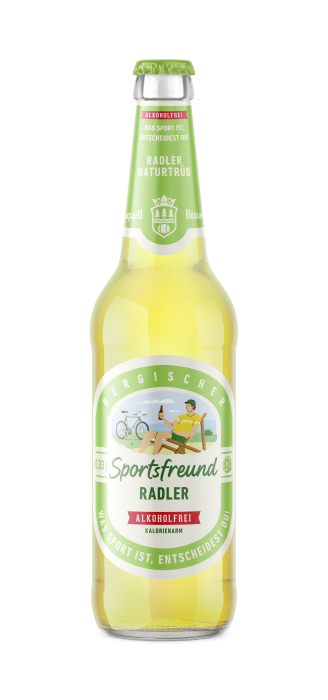 Bergischer Sportsfreund Radler alkoholfrei