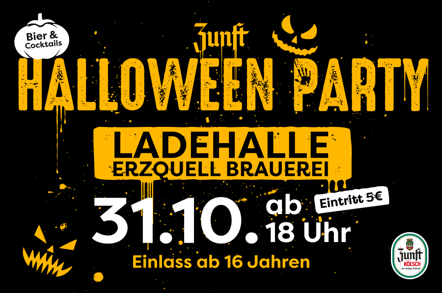 ZUNFT Halloween Party am 31.10.2026